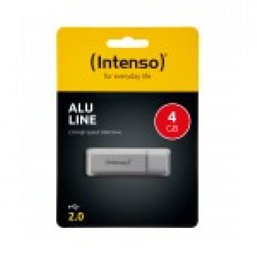 STICK 4GB USB 2.0 Intenso Alu Line Silver
