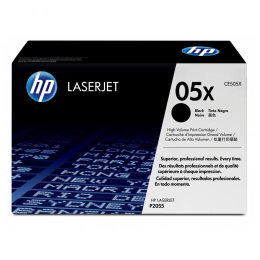 TON HP # 05X CE505XC black Contract-Toner - Hohe Kapazität