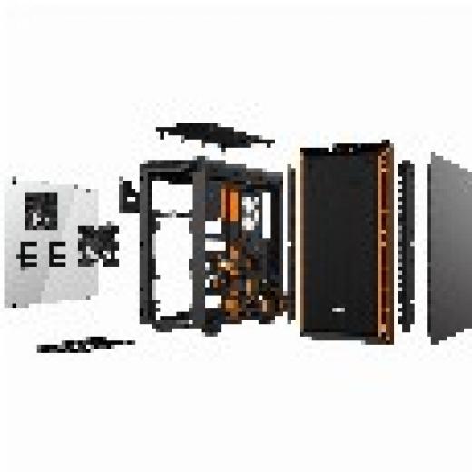 Midi be quiet! PURE BASE 600 orange window