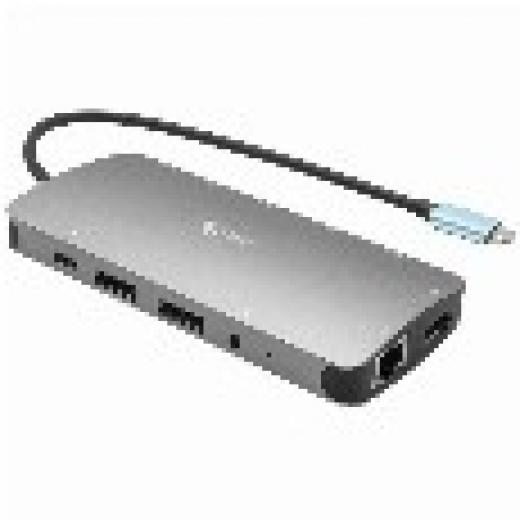 i-tec Metal USB-C Nano universal Dock 3x Display + Power Delivery 100 W