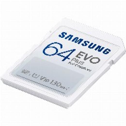 64GB Samsung EVO Plus MicroSDXC 130MB/S +Adapter