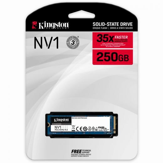 SSD M.2 250GB Kingston NV1 NVMe PCIe 3.0 x 4