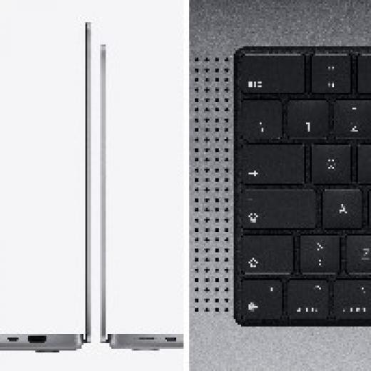 Apple CTO/MacBook Pro 16 SpaceGrey/M1Max-10C-CPU 32C-GPU/64 GB/1TB SSD/140W USB-C Power/Key-ID-Deutsch
