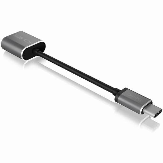 KAB Adapter ICY BOX USB-A > USB-C Grey
