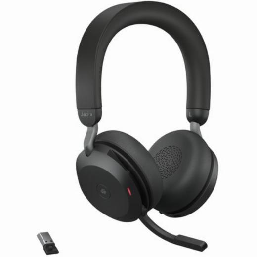 Jabra Evolve2 75 Mono MS + Ladesation + Link380a , schwarz