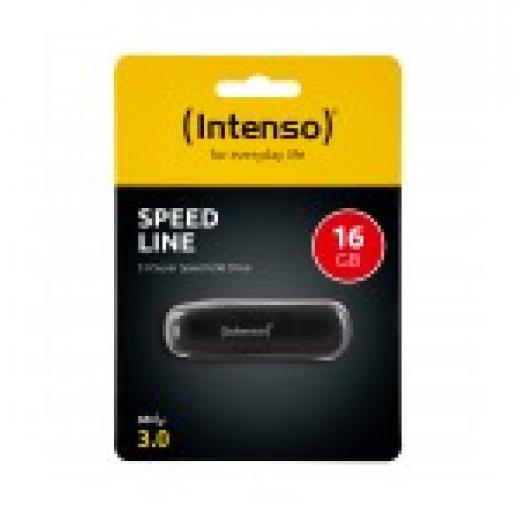 STICK 16GB USB 3.0 Intenso Speed Line Black