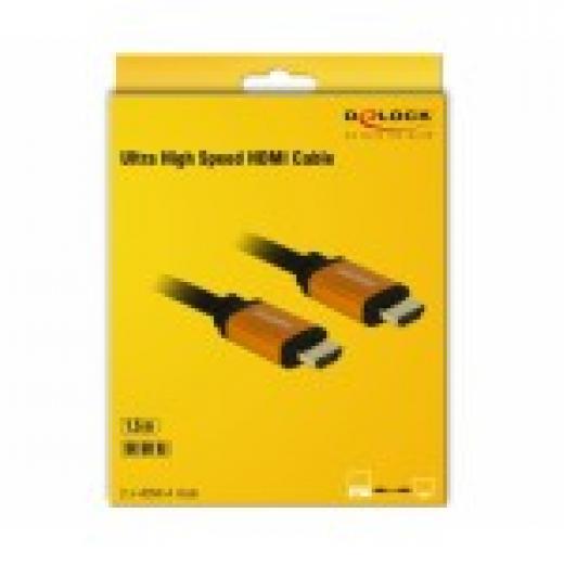 HDMI (ST-ST) DeLOCK 1,5m 3D Ethernet 8K 60Hz Black