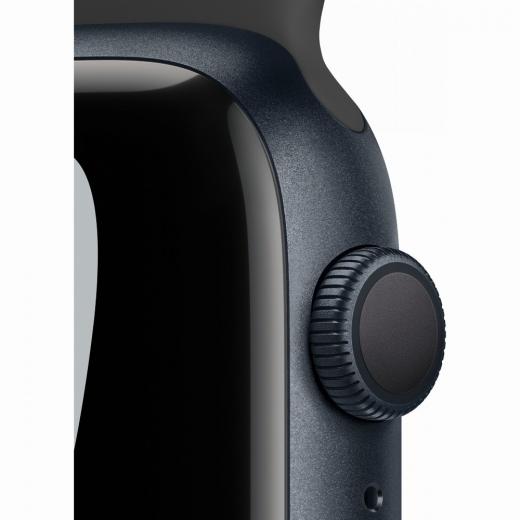 Apple Watch Series 7 Nike Aluminium 45mm Mitternacht (Sportarmband anthrazit/schwarz) *NEW*