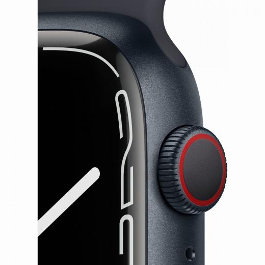 Apple Watch Series 7 Aluminium 45mm Cellular Mitternacht (Sportarmband mitternacht) *NEW*