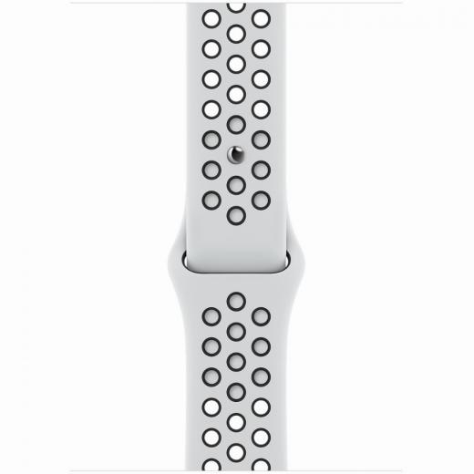 AppleWatch SE Nike Aluminium 44mm Silber (Sportarmband pure platinum/schwarz) *NEW*