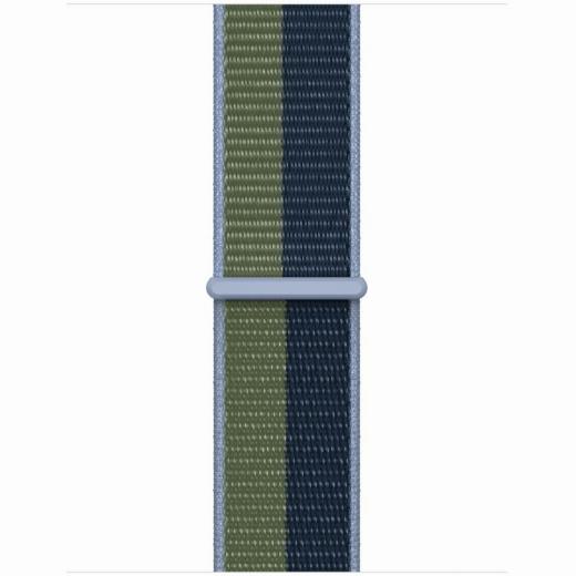 AppleWatch SE Aluminium 40mm Cellular Silber (Sport Loop abyssblau/moosgrün) *NEW*