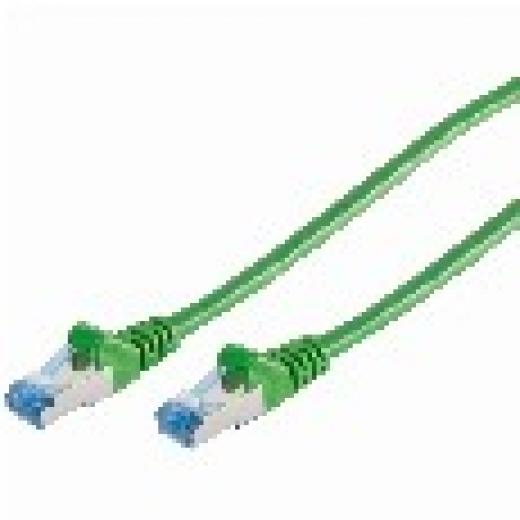 Patchkabel CAT6a RJ45 S/FTP 0,25m Green