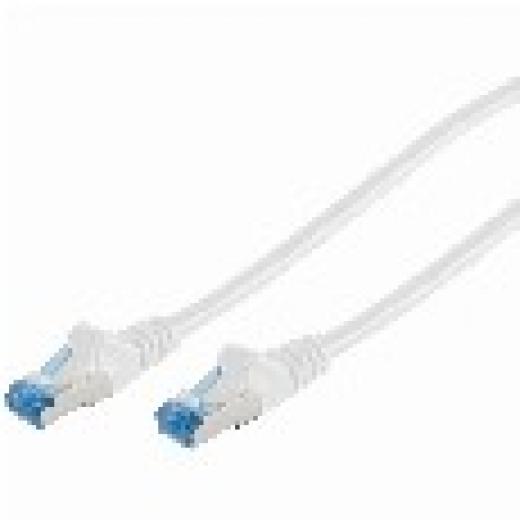 Patchkabel CAT6a RJ45 S/FTP 7,5m White