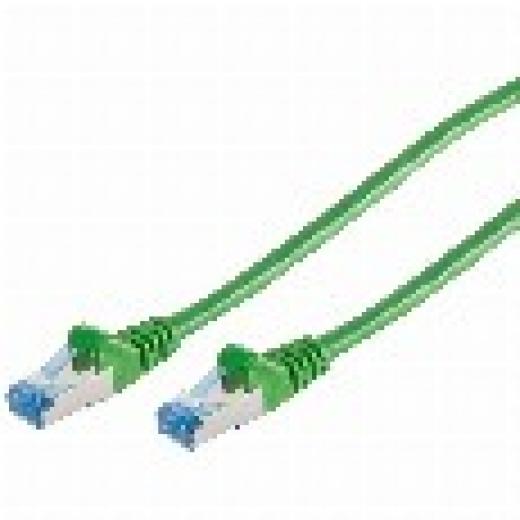 Patchkabel CAT6a RJ45 S/FTP 5m Green