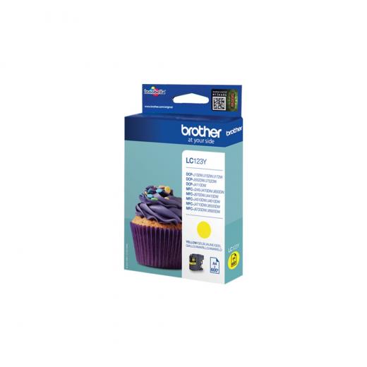 TIN Brother LC-123Y yellow