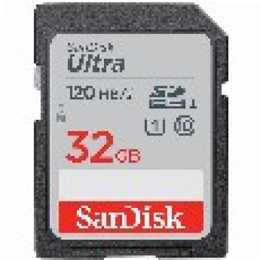 32GB SanDisk Ultra SDHC 120MB/s