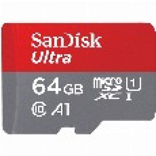 64GB SanDisk Ultra MicroSDXC 120MB/s +Adapter