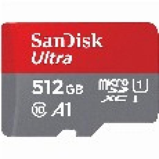 512GB SanDisk Ultra MicroSDXC 120MB/s +Adapter