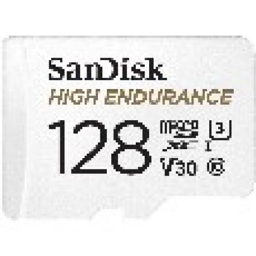 128GB SanDisk High Endurance MicroSDXC 100MB/s +Adapter