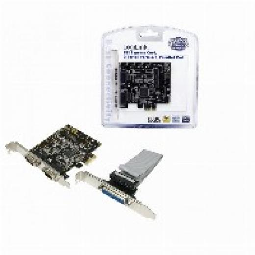 seriell PCIe 2x+1x parallel LogiLink