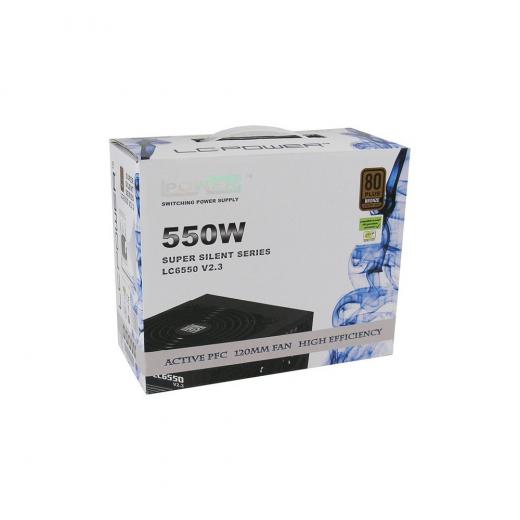 550W LC-Power SuperSilent LC6550 | 80+Bronze