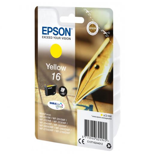 TIN Epson 16 C13T16244012 yellow NEUE VERPACKUNG