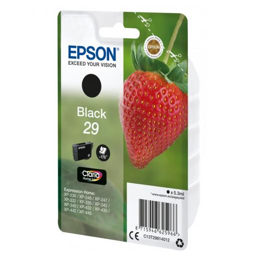TIN Epson 29 C13T29814010 black NEUE VERPACKUNG
