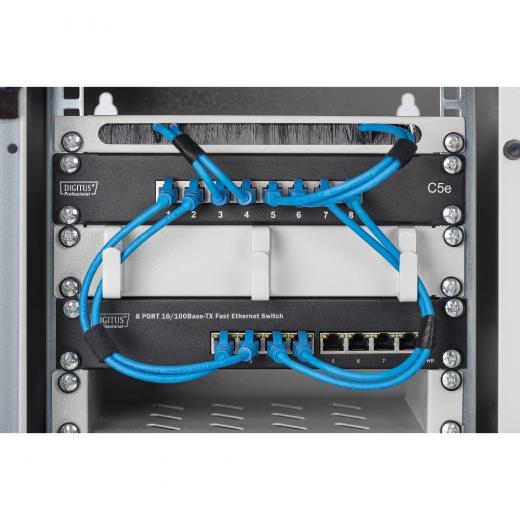 NWSZ Fachboden 10 1HE 254mm Digitus Farbe Grau (RAL 7035)