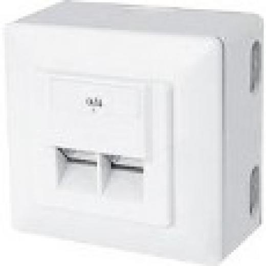 Dose Auf- u. Unterputzdose Cat6