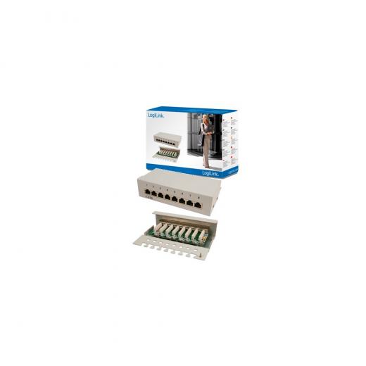 NWSZ Patchpanel 8P CAT6 LogiLink gr