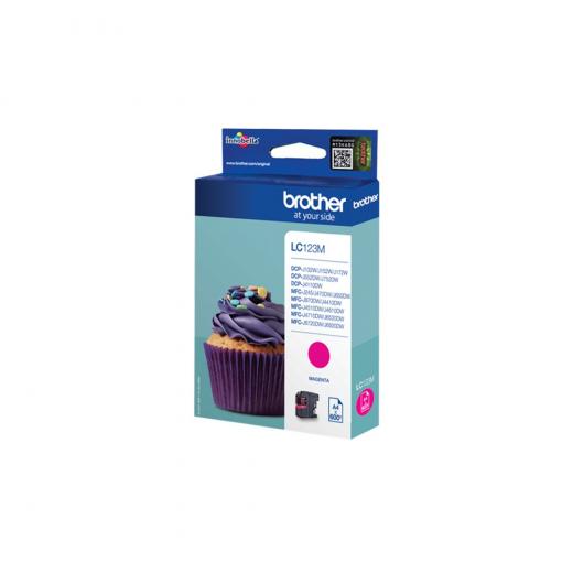 TIN Brother LC-123M magenta