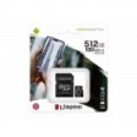 512GB Kingston Canvas Select Plus MicroSDXC 100MB/s +Adapter
