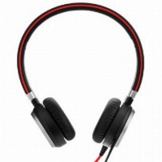 Jabra Evolve 40 UC Duo USB + Klinke NC Überkopfbügelmodell
