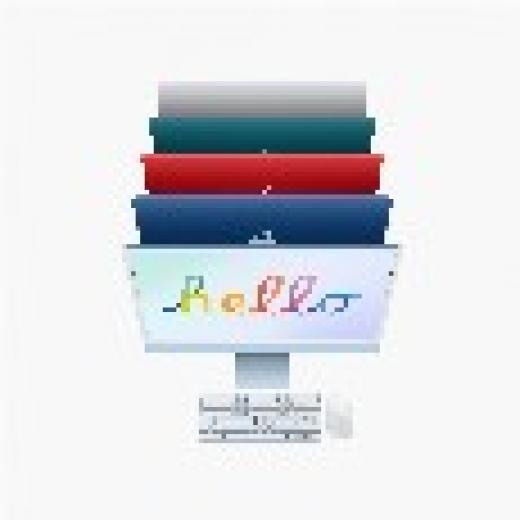 Apple iMac 61cm(24‘‘) M1 7-Core 256GB blau *NEW*
