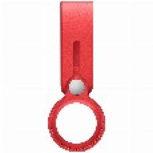 Apple AirTag Anhänger aus Leder (rot) *NEW*