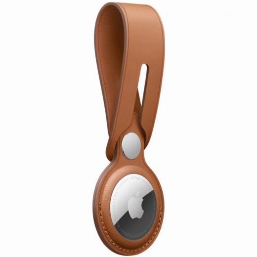 Apple AirTag Anhänger aus Leder (sattelbraun) *NEW*