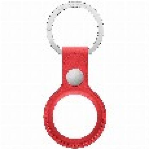 Apple AirTag Schlüsselanhänger aus Leder (rot) *NEW*