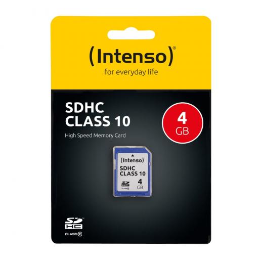4GB Intenso SDHC 20MB/s