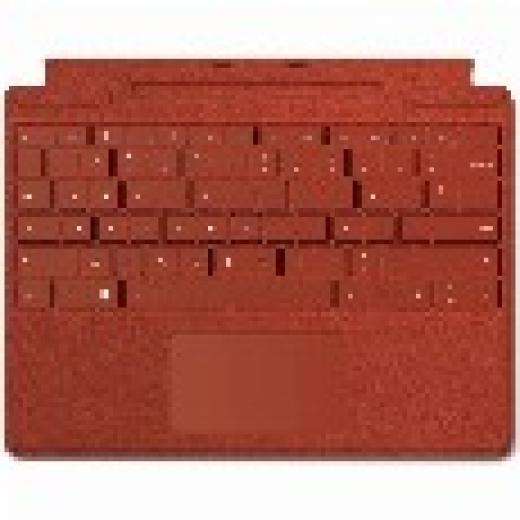 Microsoft Surface Pro 8 / X Type Cover AT/DE Ice Poppy Red *NEW*