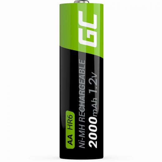Akku 4xAA HR6 2000mAh Green Cell