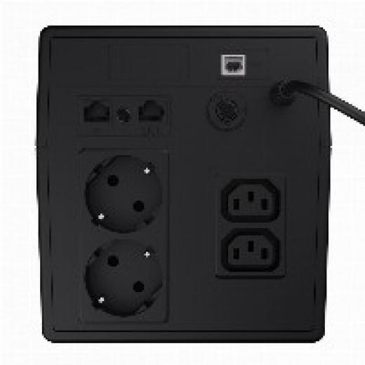 Green Cell 1000VA 600W Überspannungsschutz 230V Black