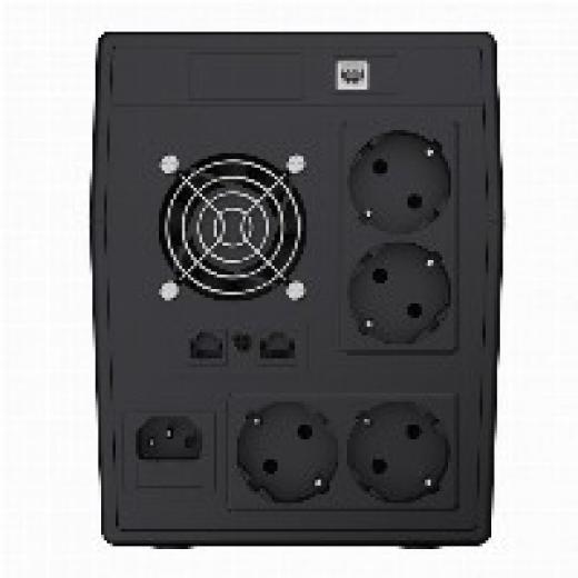 Green Cell 2000VA 1200W Überspannungsschutz 230V Black