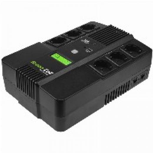 Green Cell AiO 800VA 480W Überspannungsschutz 230V Black