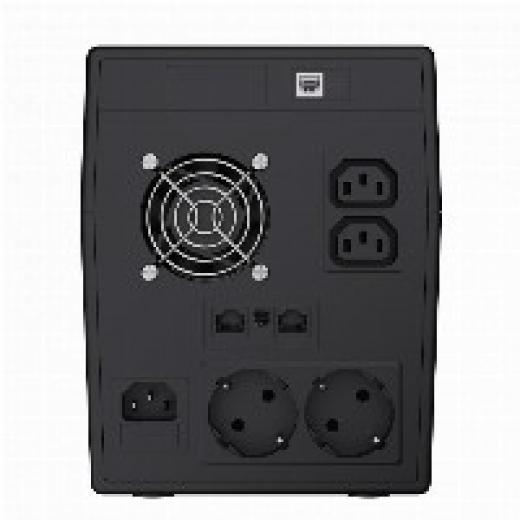 Green Cell 2000VA 1400W Überspannungsschutz 230V Black