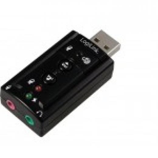 Soundkarte USB 2.0 LogiLink Audioadapter 7.1 Effect