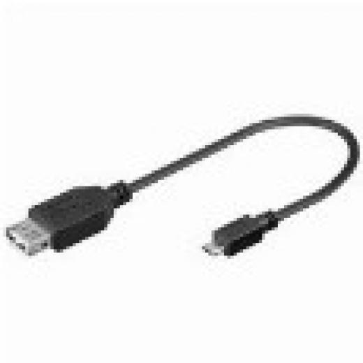 2.0 A - B micro (Buchse - Stecker) Handy Adapter OTG