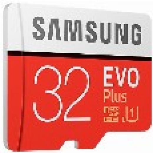 32GB Samsung EVO Plus MicroSDHC 95MB/s +Adapter