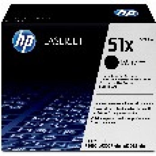 TON HP # 51X Q7551X black Hohe Kapazität