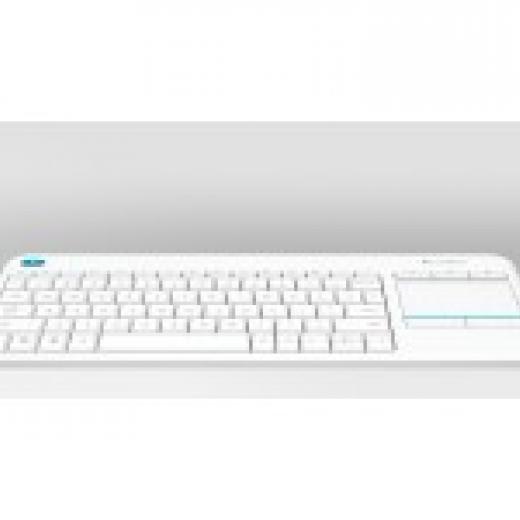 Logitech K400 Plus wireless Touch white