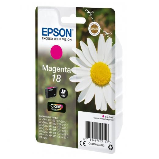 TIN Epson T18034012 Magenta NEUE VERPACKUNG